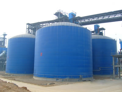 荣成水泥钢板库改造