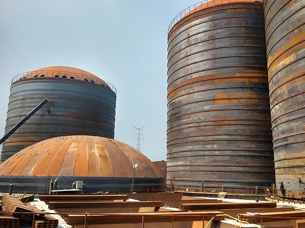 荣成焦粉钢板仓